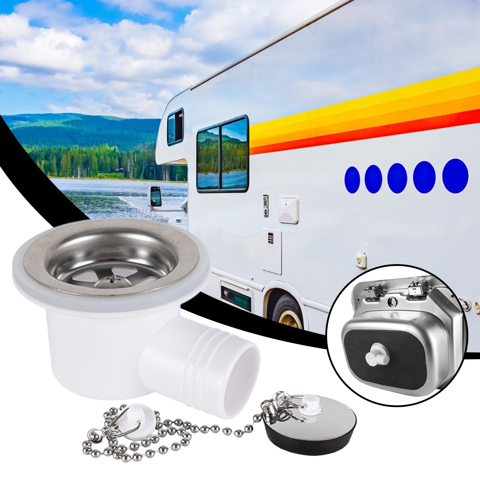 Outdoor Camping Sink - Drain Strainer Stainless Steel Replacement Sink