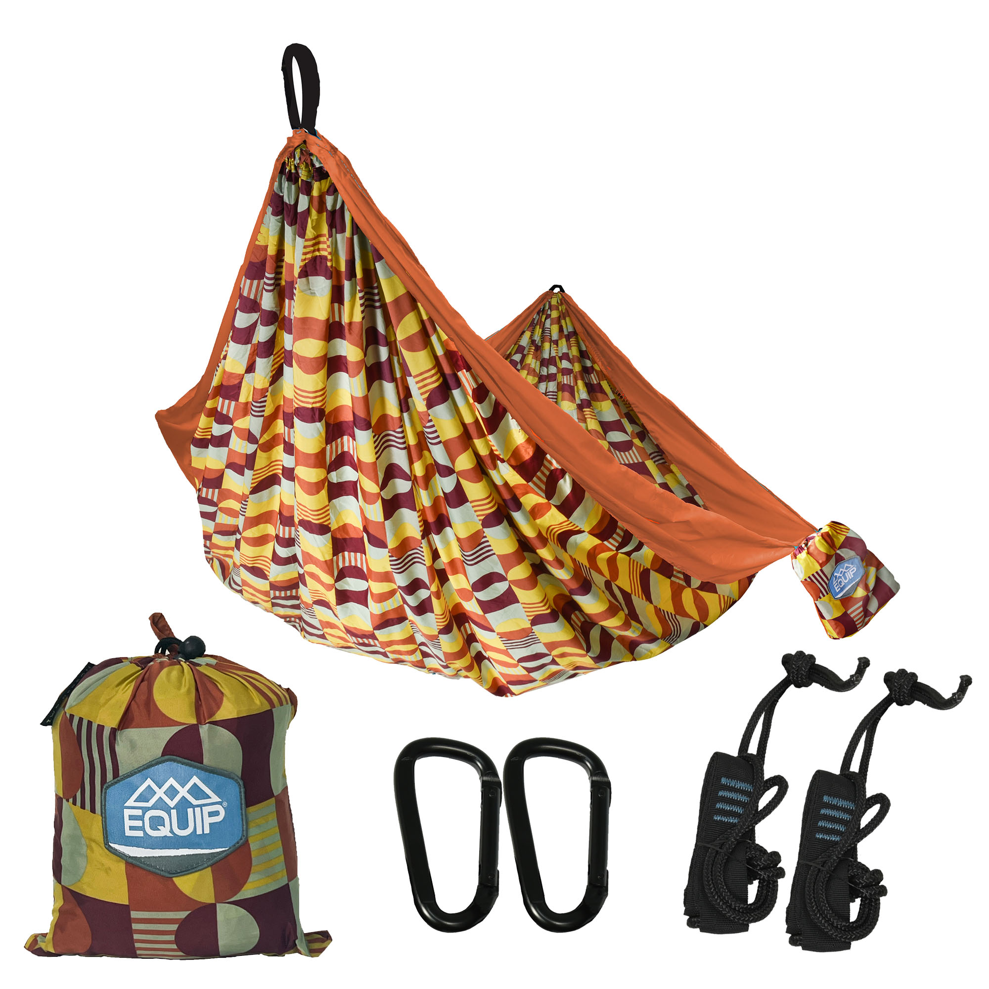 Camping Hammock - Premium nylon camping hammock for two