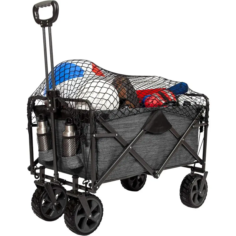 Outdoor Camping Trolley - Durable Collapsible Outdoor Camping Utility Cart
