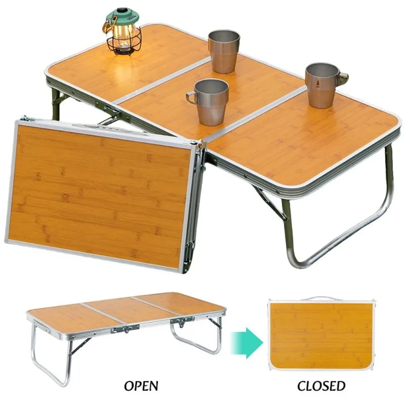 Outdoor Camping Table - Folding Camping Table 3 Fold with