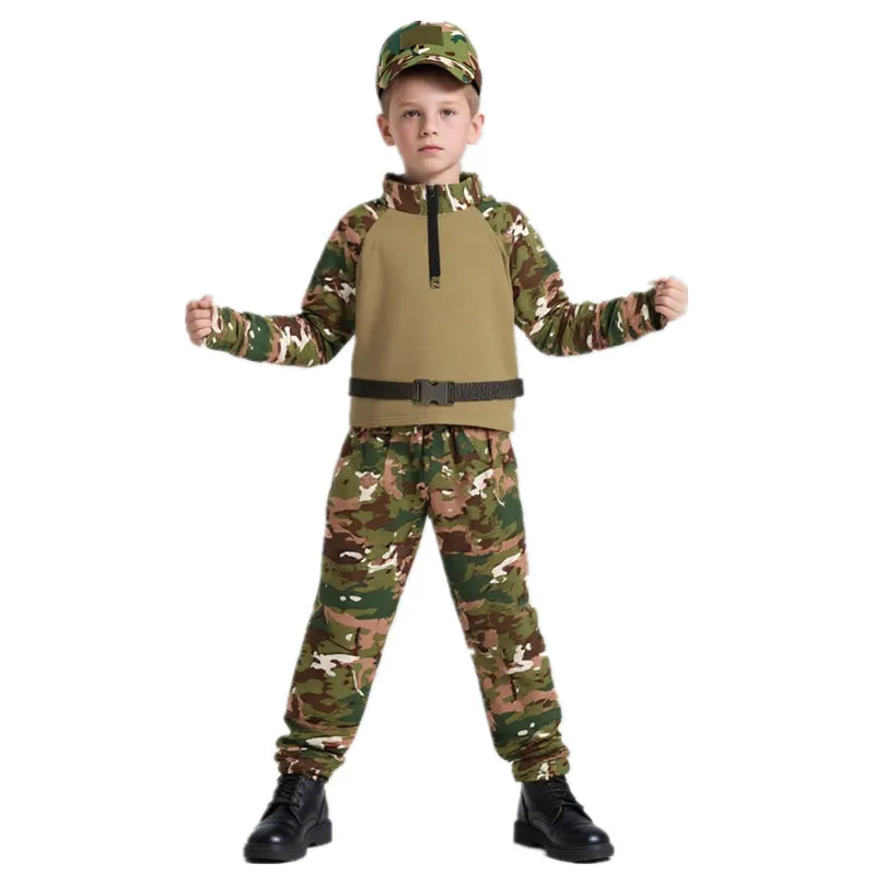 Outdoor Camping Tv - Kids Adults Camouflage Frog Outfit Summer