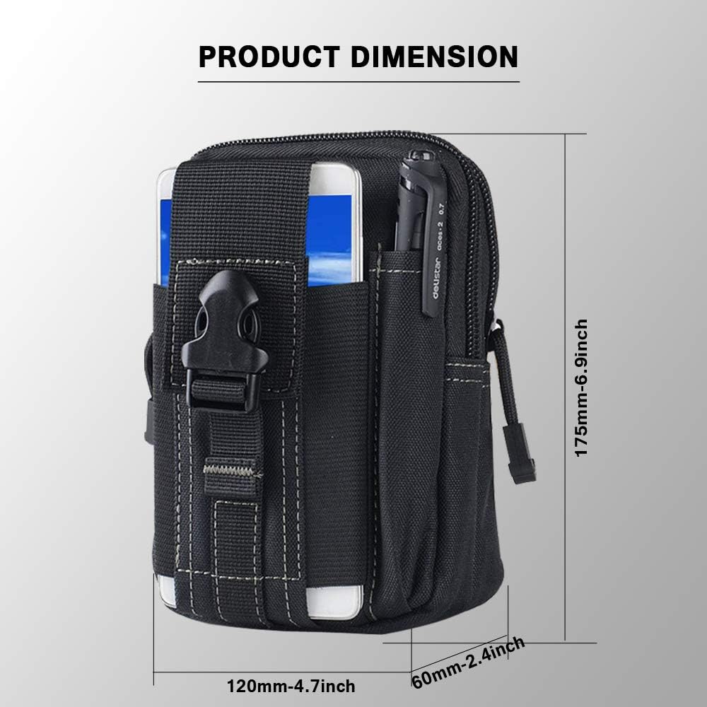 Tactical Molle Belt Pouch Mili - Outdoor Camping Stores avis et prix