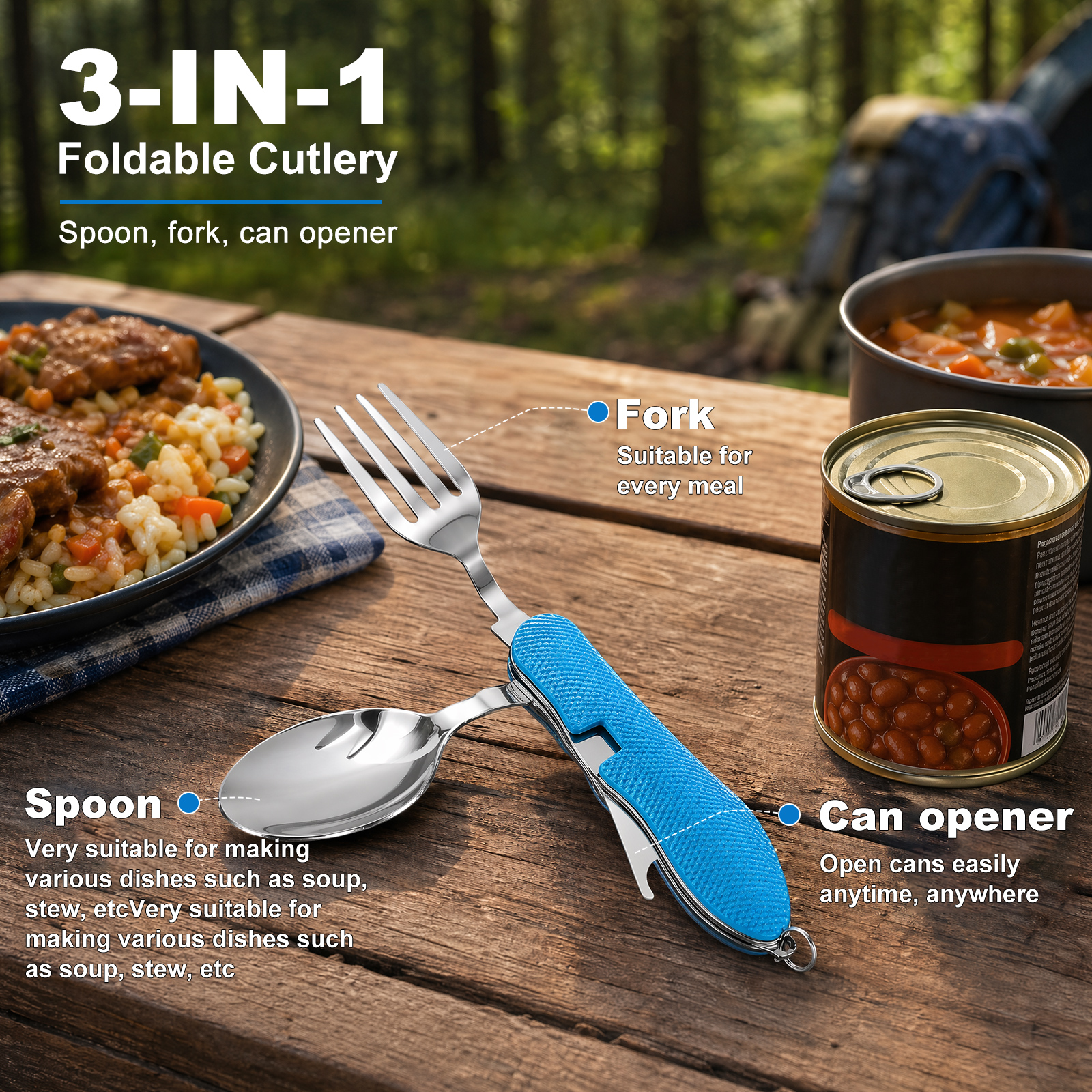 Multifunction 3 in 1 Camping U - Outdoor Camping World avis et prix