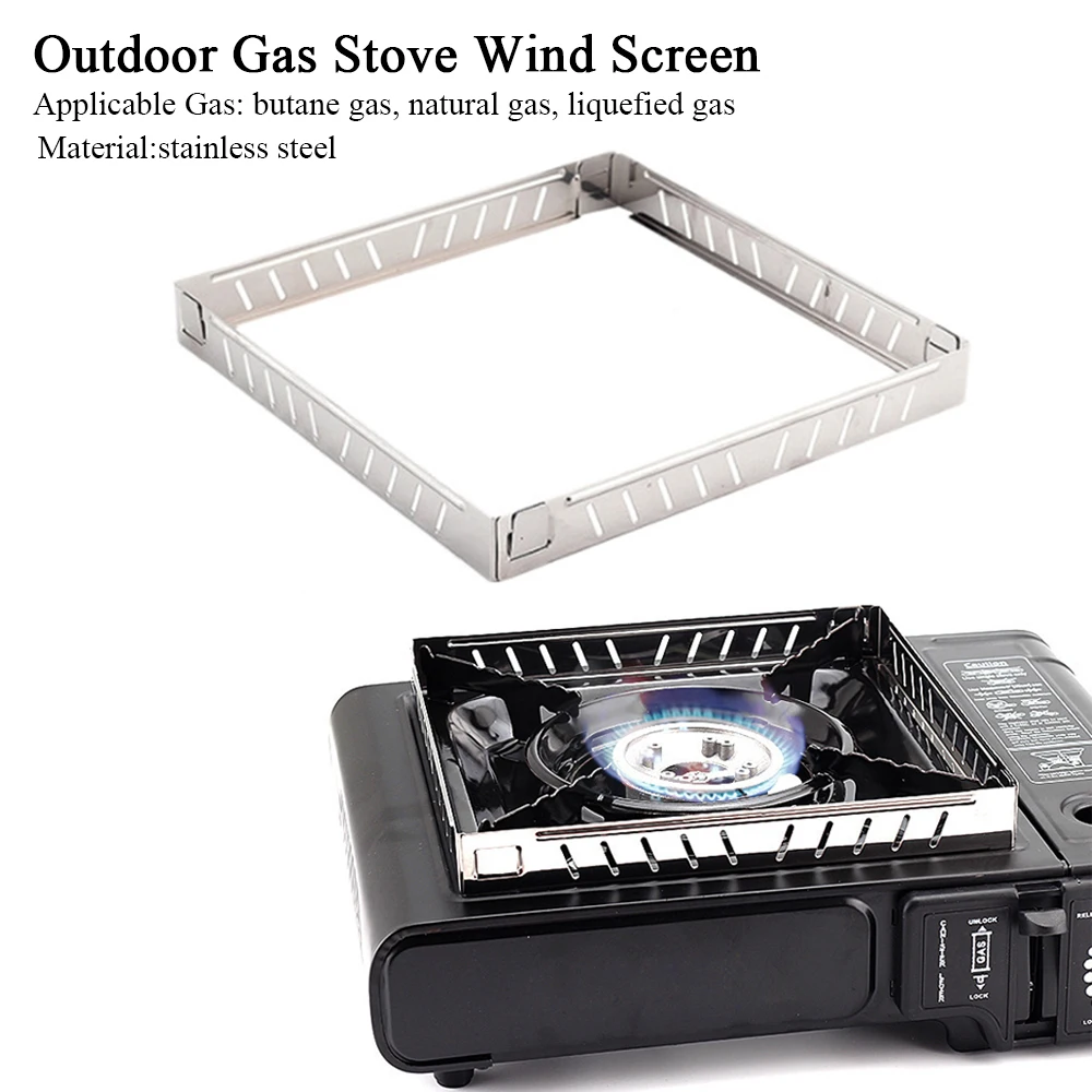 Outdoor Gas Stove Wind Screen  - Outdoor Gas Camping Oven avis et prix