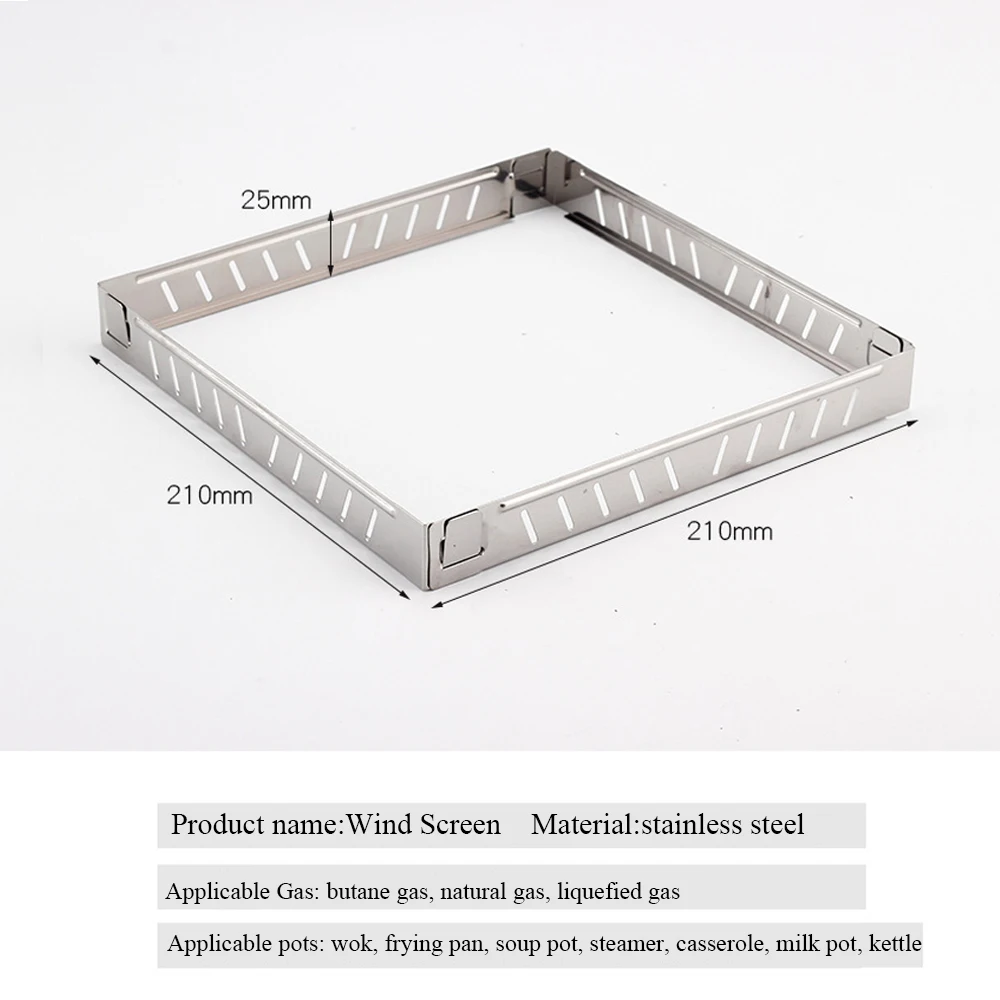 Outdoor Gas Stove Wind Screen  - Outdoor Gas Camping Oven avis et prix
