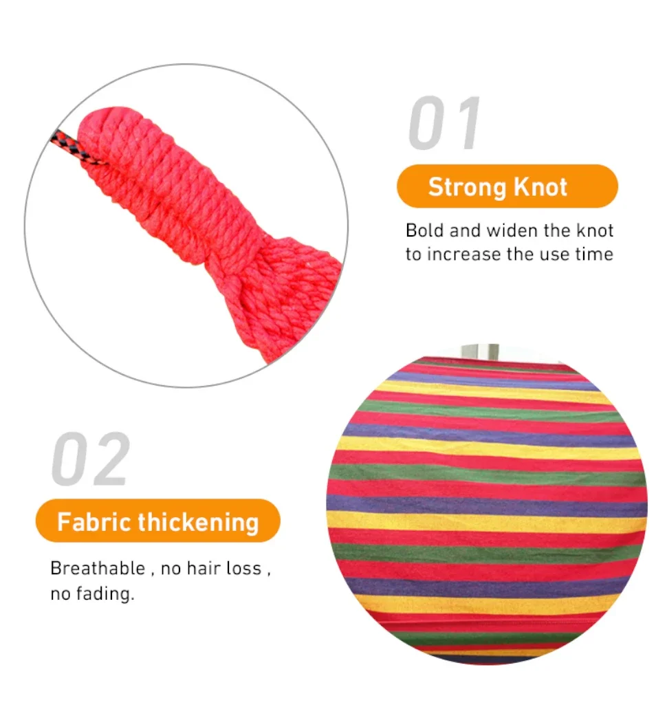 1pc Outdoor Canvas Hammock Cam - Camping Hammock avis et prix