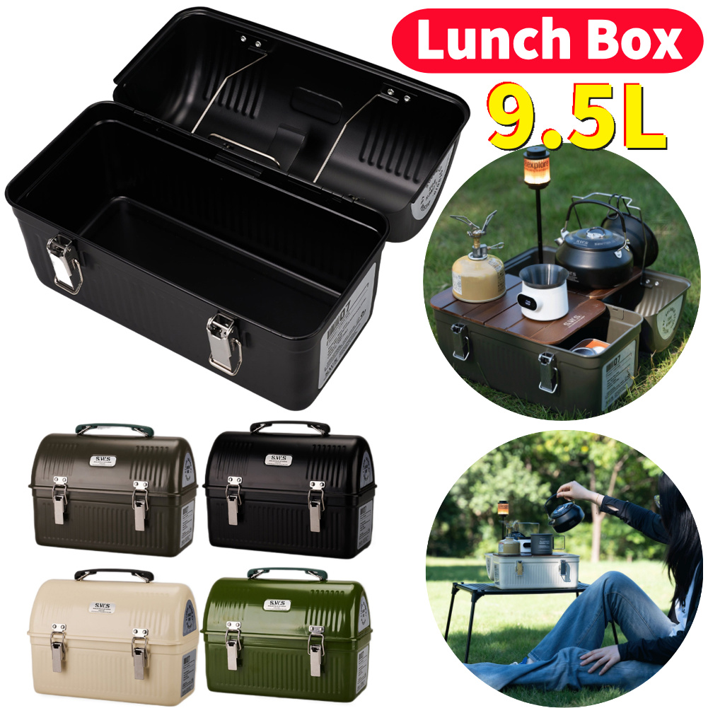 9.5L Vintage Camping Metal Lun - Outdoor Camping Stores avis et prix