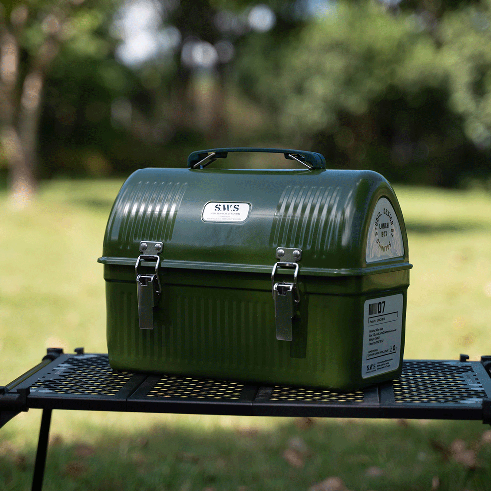9.5L Vintage Camping Metal Lun - Outdoor Camping Stores avis et prix
