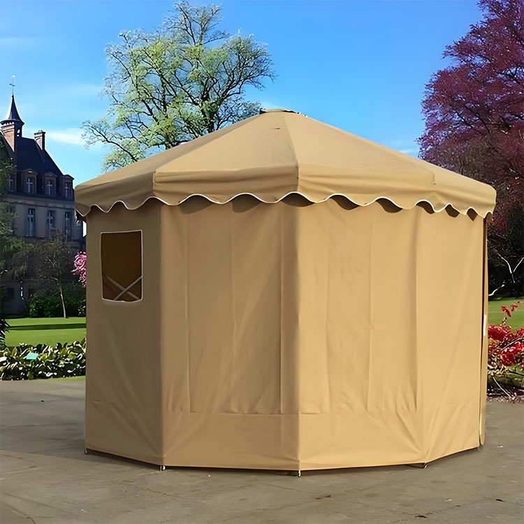 Outdoor Mongolian Tent with PV - Outdoor Camping Exhibition avis et prix