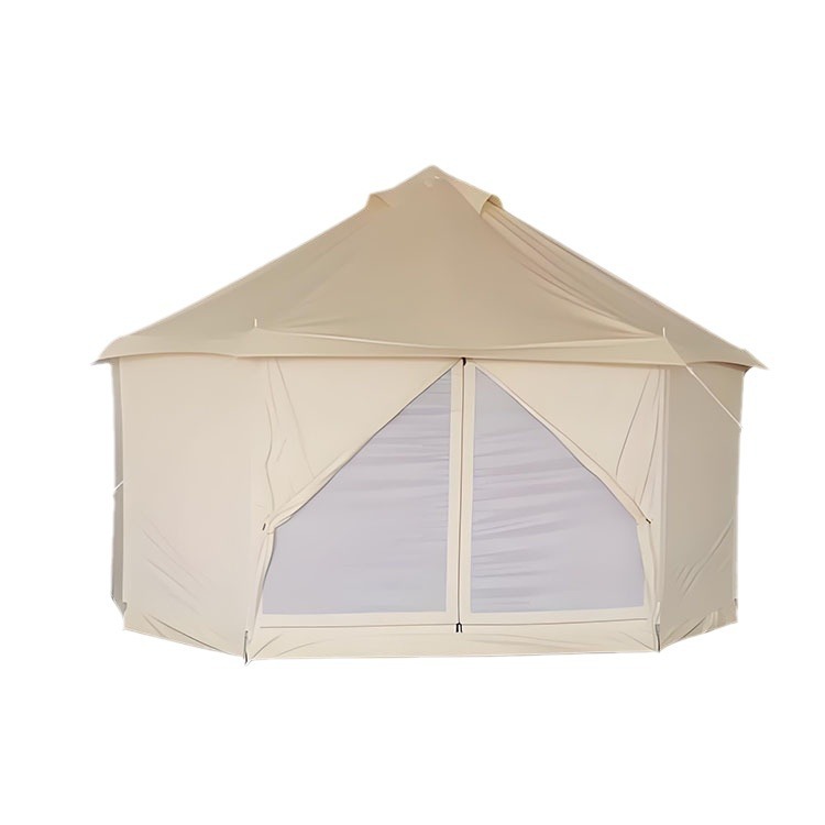 Outdoor Mongolian Tent with PV - Outdoor Camping Exhibition avis et prix