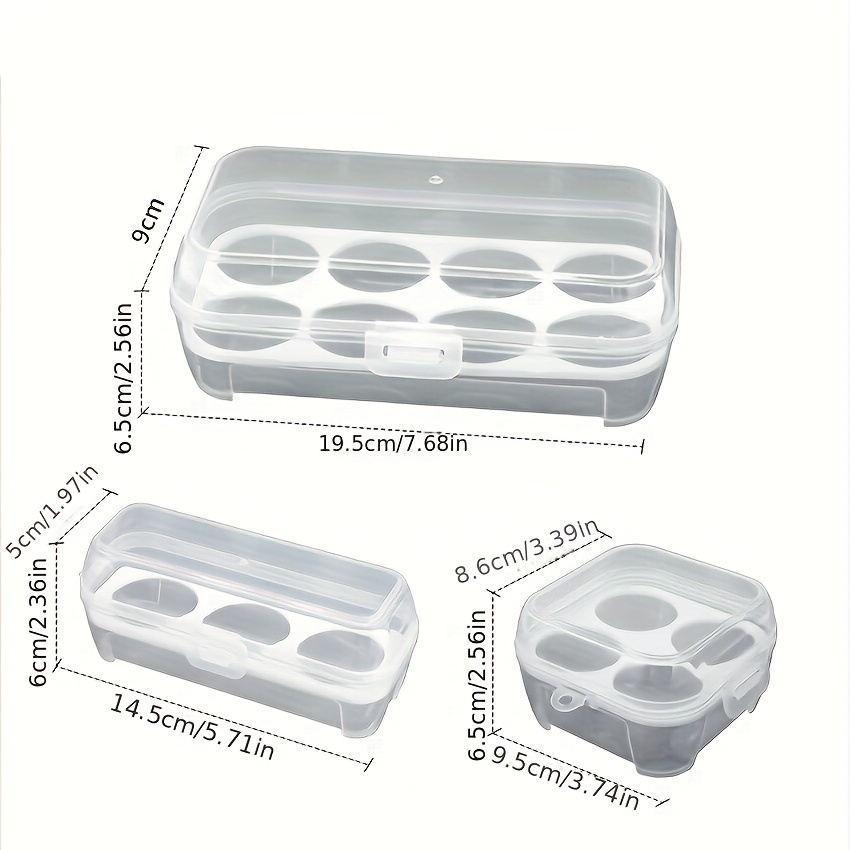 1Pc Kitchen Portable Egg Holde - Outdoor Camping Bin avis et prix