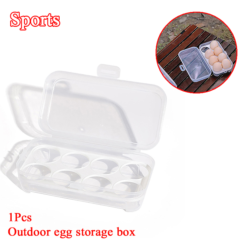 3/4/8 Grids Egg Holder Contain - Outdoor Camping Stores avis et prix