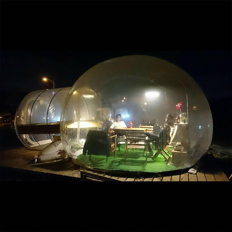 Outdoor  Restaurant Transparen - Outdoor Camping Exhibition avis et prix