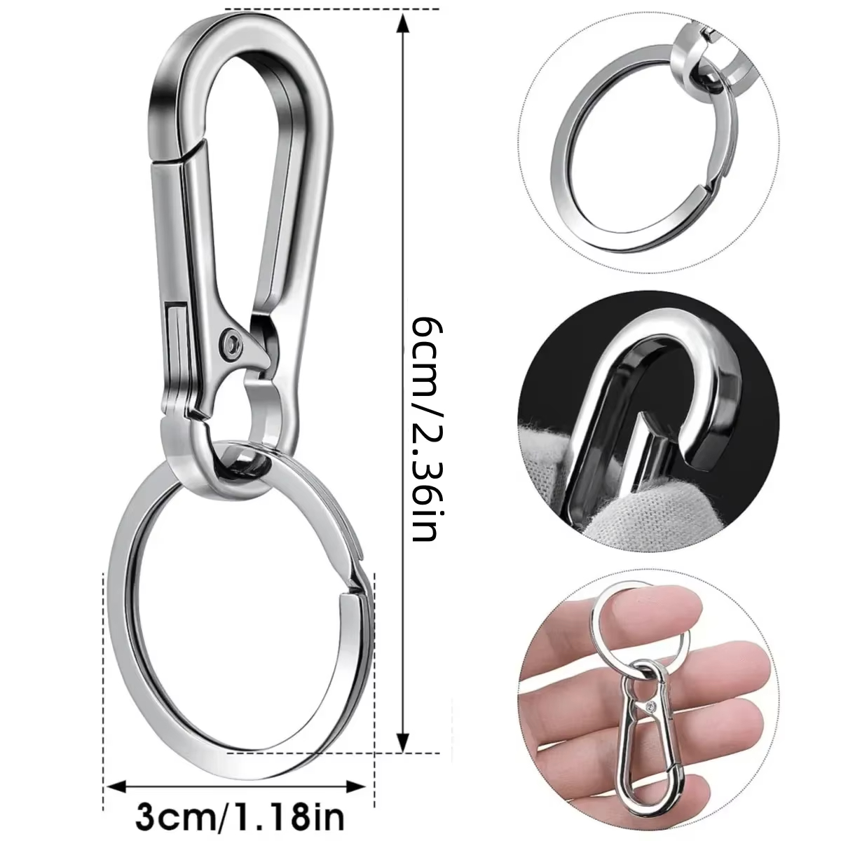 Key Holder Metal Carabiner Cli - Outdoor Camping Stores avis et prix
