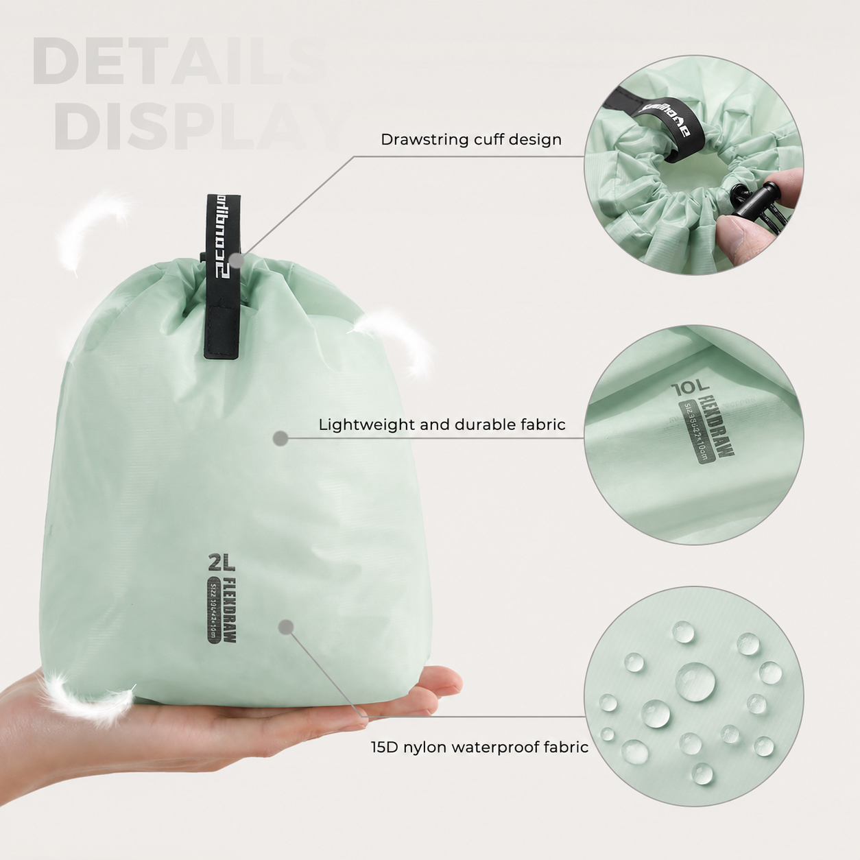 Large Capacity Waterproof Stor - Outdoor Camping Stores avis et prix