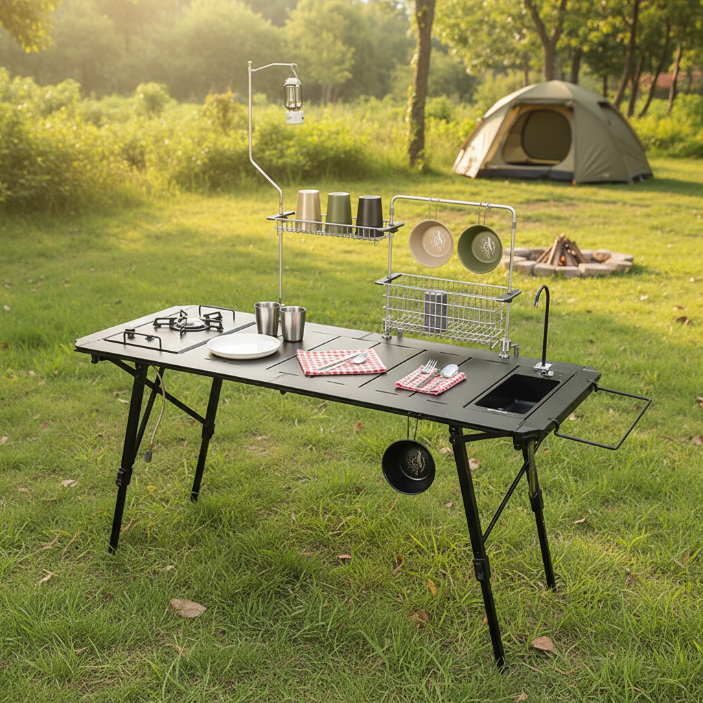 Portable Aluminum Alloy Igt Ta - Outdoor Camping Table avis et prix