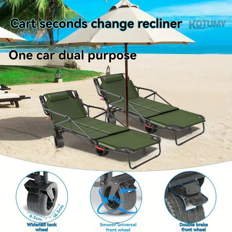 Foldable Camping Wagon with Ta - Outdoor Camping Trolley avis et prix
