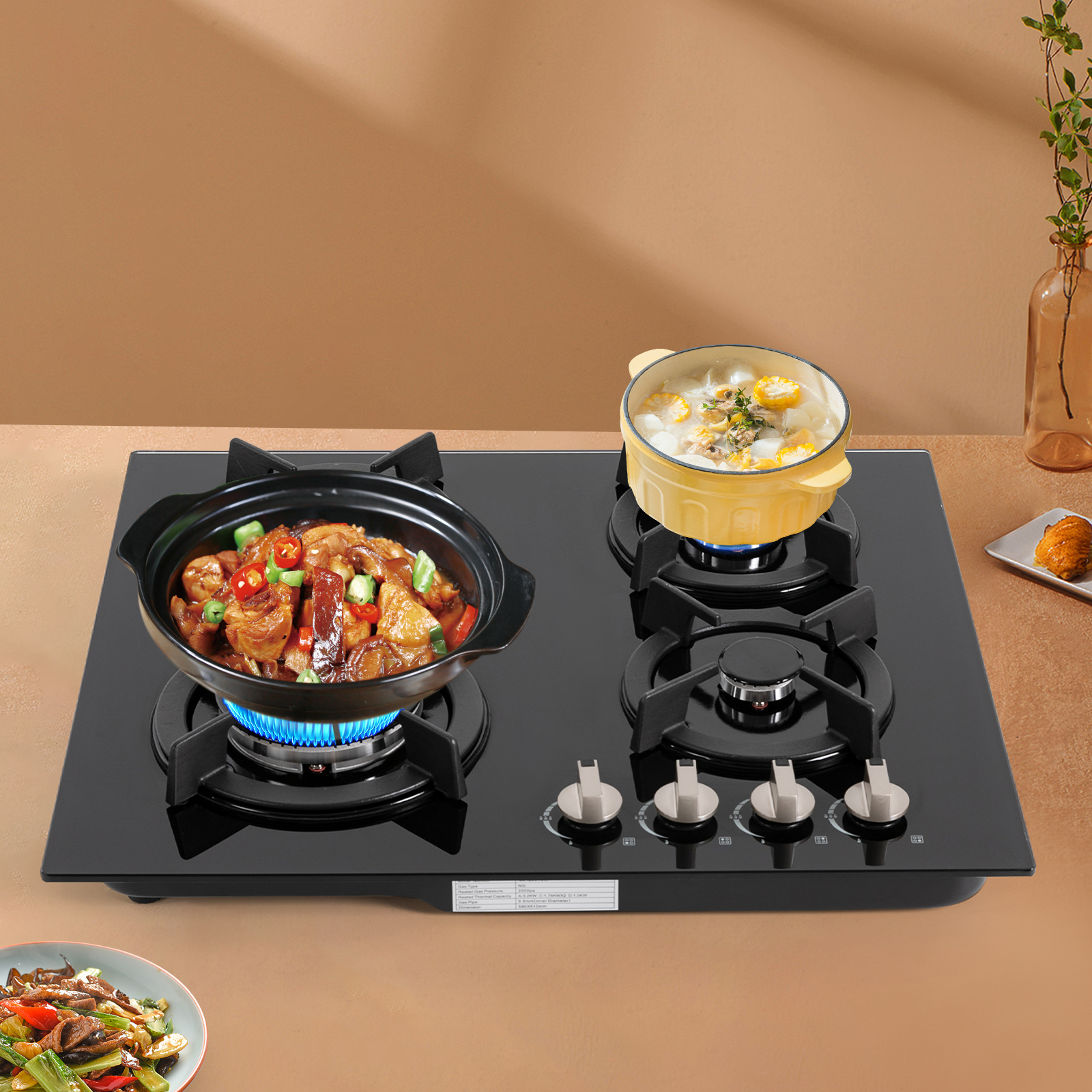 4-Burner Outdoor Gas Stove Bui - Outdoor Gas Stove avis et prix