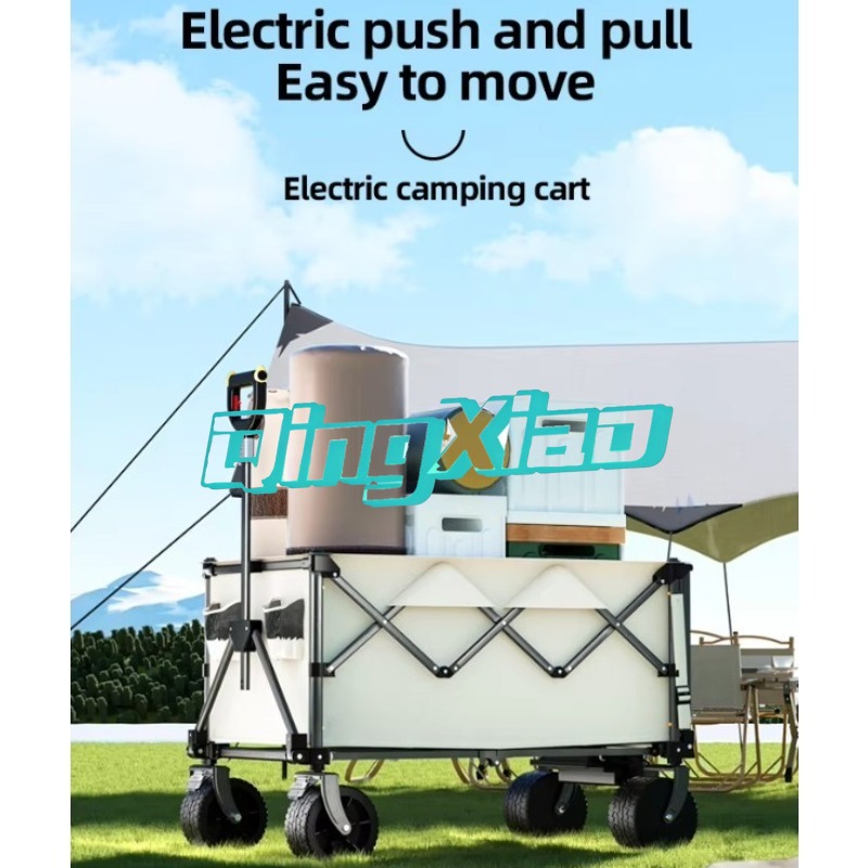 Electric Ride On Folding Campi - Outdoor Camping Trolley avis et prix