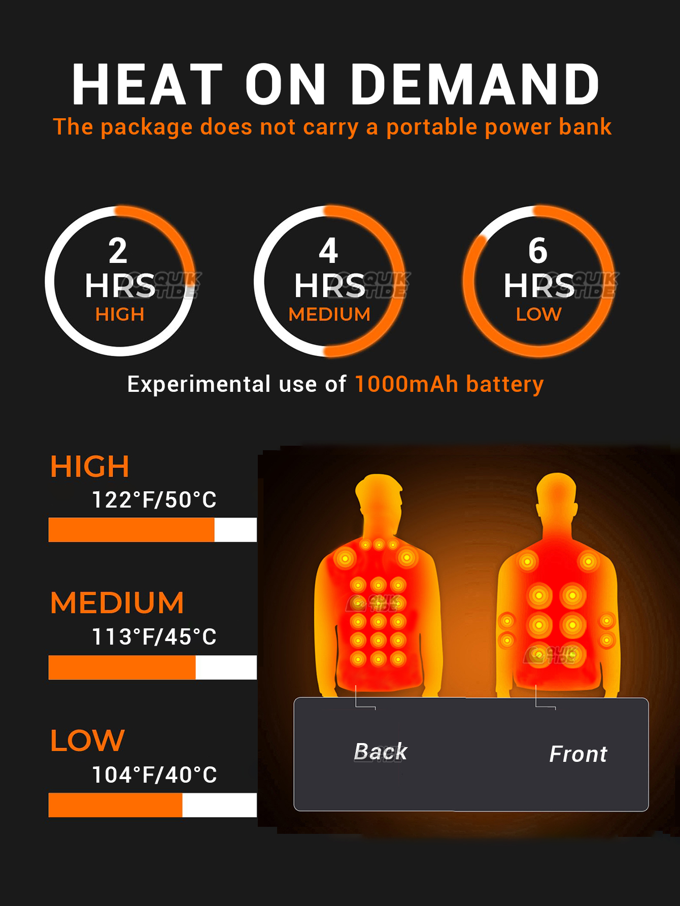 Intelligent Heating Jacket, 32 - Outdoor Camping Zone avis et prix