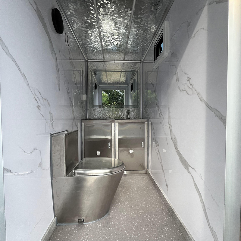 Portable Steel Mobile Bathroom - Outdoor Camping Venues avis et prix