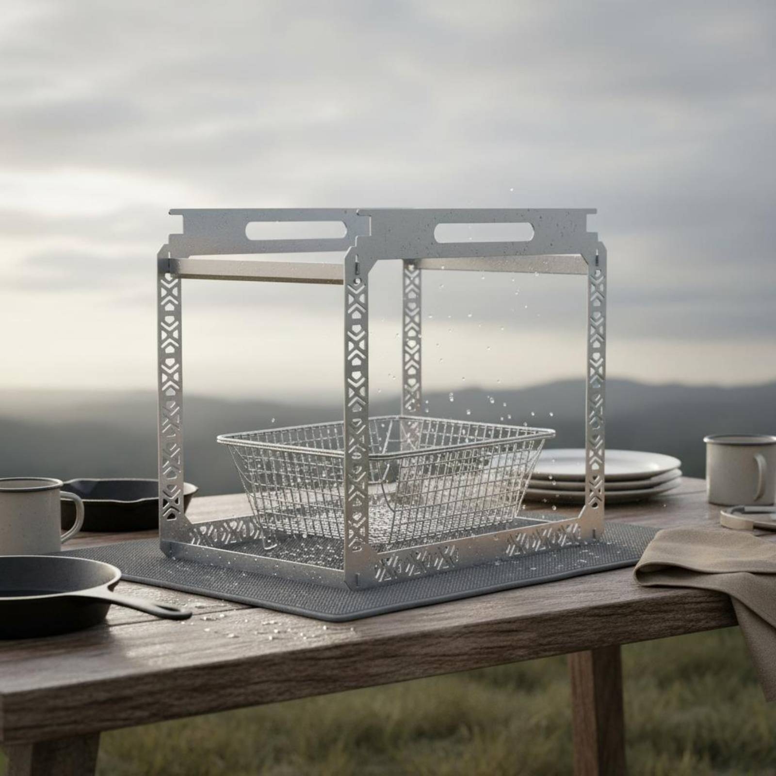 IGT Hanging Rack Rust Resistan - Outdoor Camping Table avis et prix