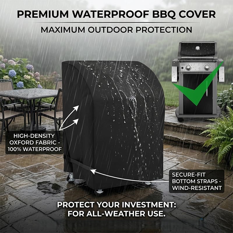 Outdoor BBQ Grill Cover,Dustpr - Outdoor Gas Stove avis et prix