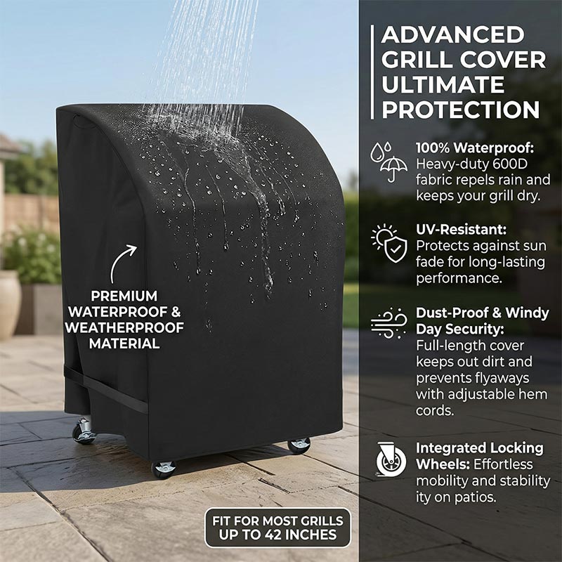 Outdoor BBQ Grill Cover,Dustpr - Outdoor Gas Stove avis et prix