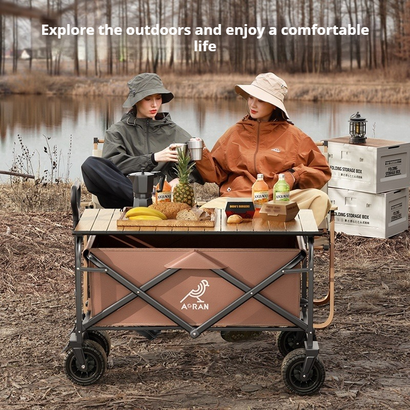 Portable Folding Camping Troll - Outdoor Camping Vehicle avis et prix