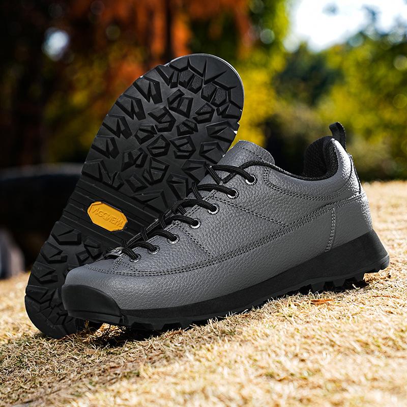 Trendy Leather Shoes Hiking Me - Urban Outdoor Camping avis et prix