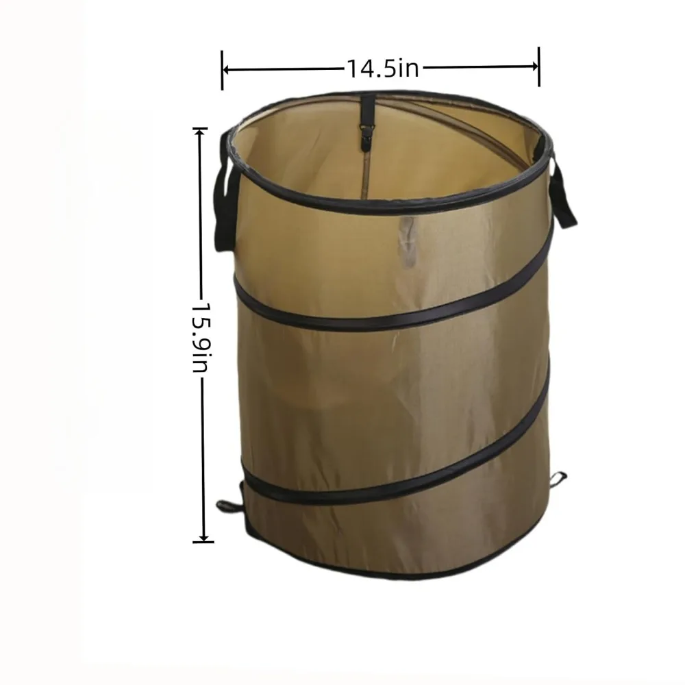 1pc Pop-up Trash Can Outdoor P - Outdoor Camping Bin avis et prix