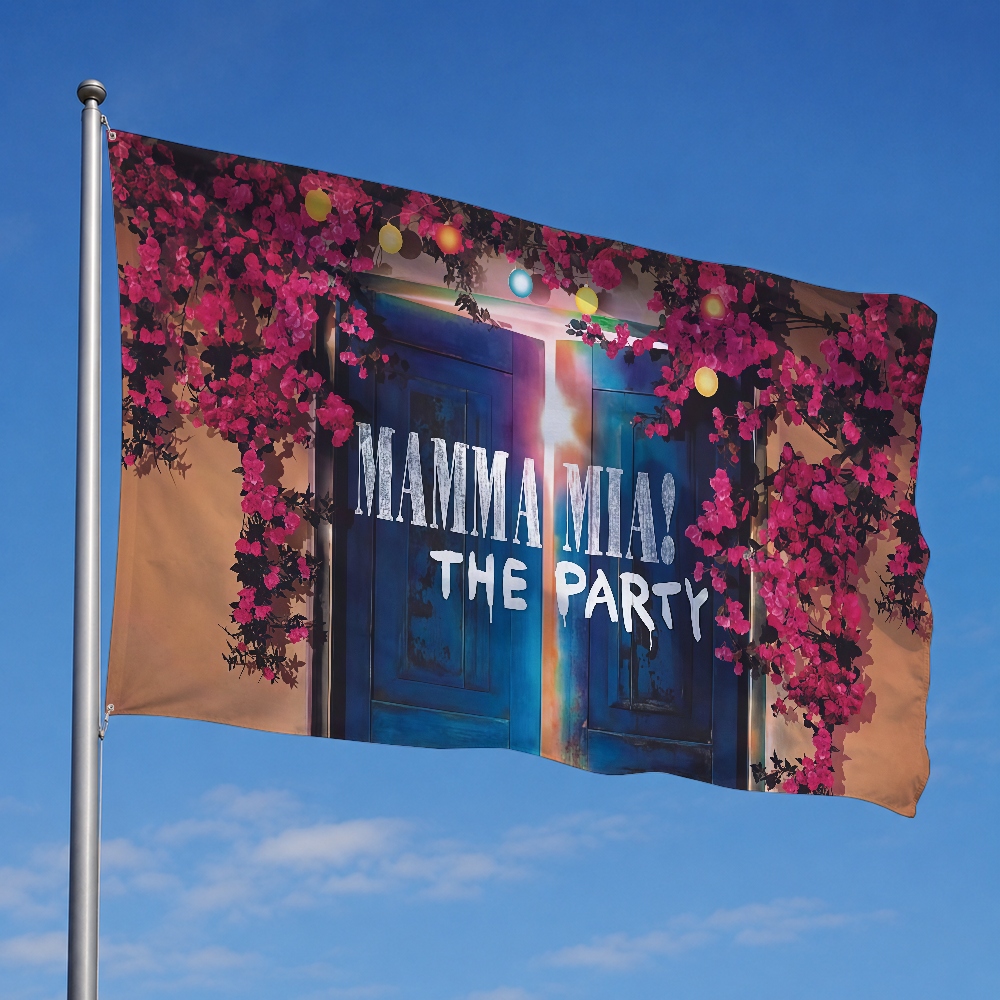 M-Mamma Mia TV drma flag Decor - Outdoor Camping Tv avis et prix
