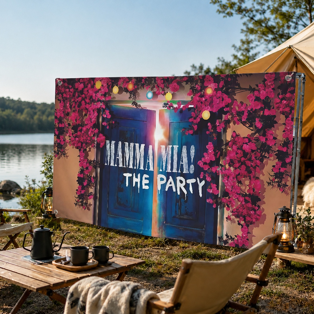 M-Mamma Mia TV drma flag Decor - Outdoor Camping Tv avis et prix
