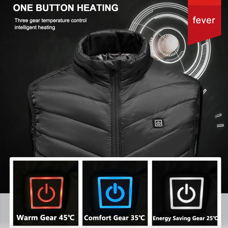 Electric Heated Hunting Vest W - Outdoor Camping Zone avis et prix