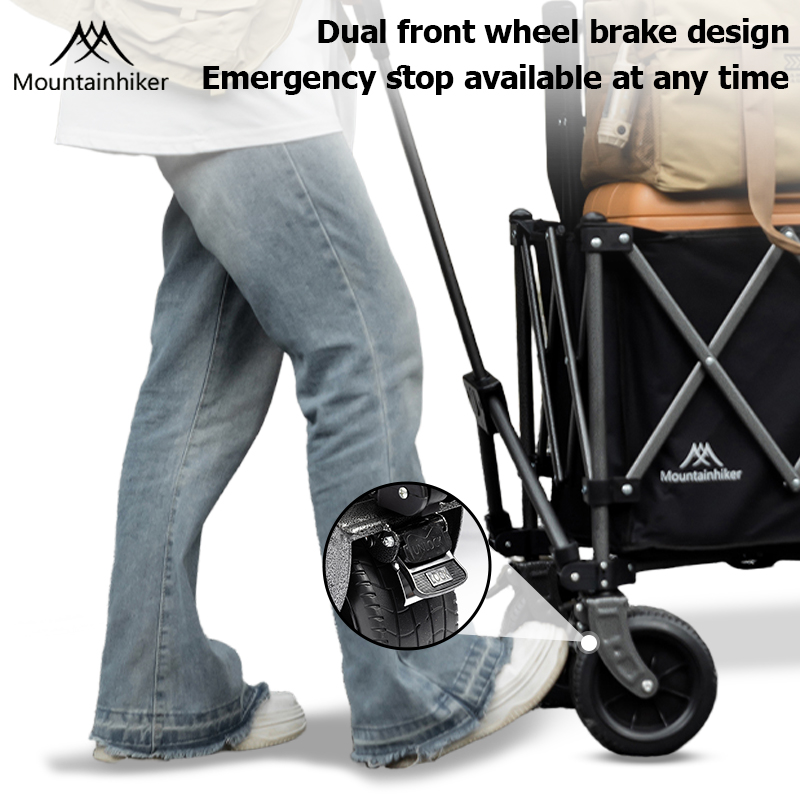 Mountainhiker outdoor handcart - Outdoor Camping Trolley avis et prix