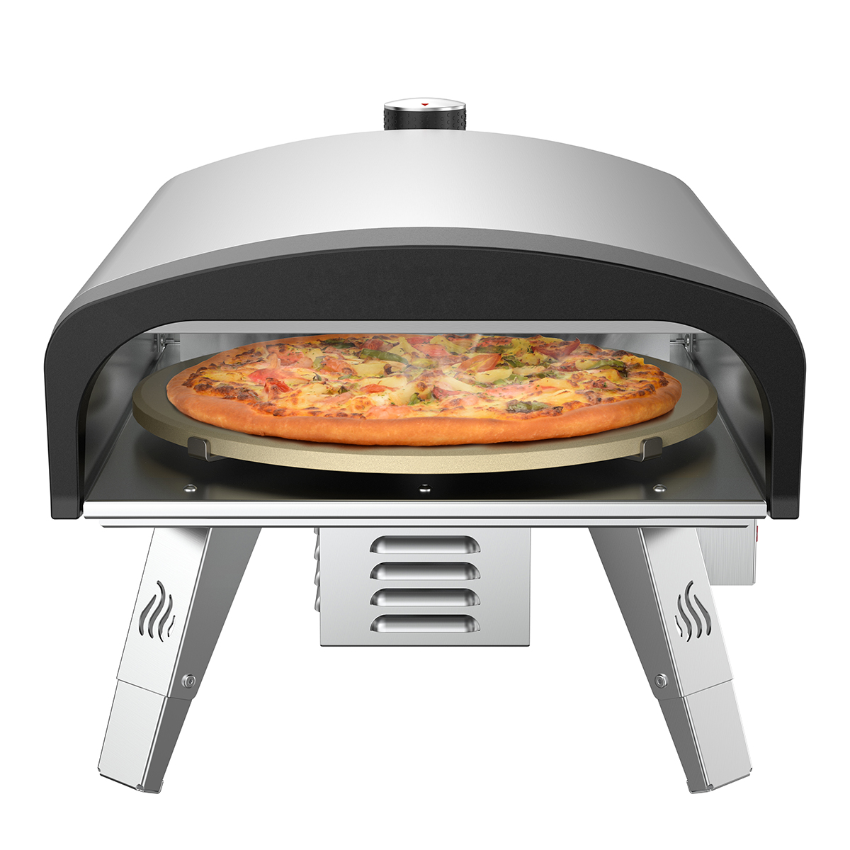 Pizza Oven With Stone Camping  - Outdoor Gas Camping Oven avis et prix