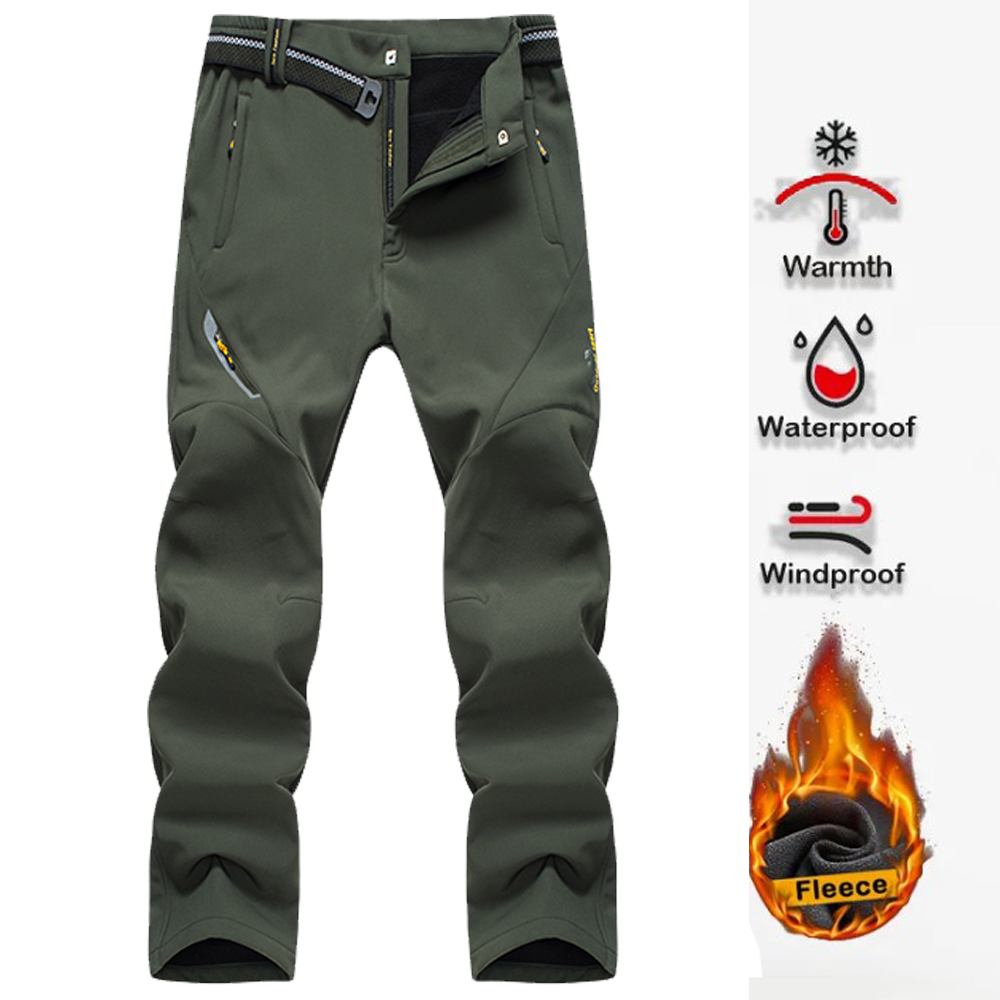 Men's Hiking Pants Softshell O - Outdoor Camping In Winter avis et prix