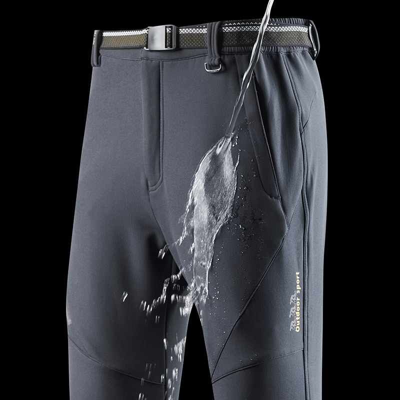 Men's Hiking Pants Softshell O - Outdoor Camping In Winter avis et prix
