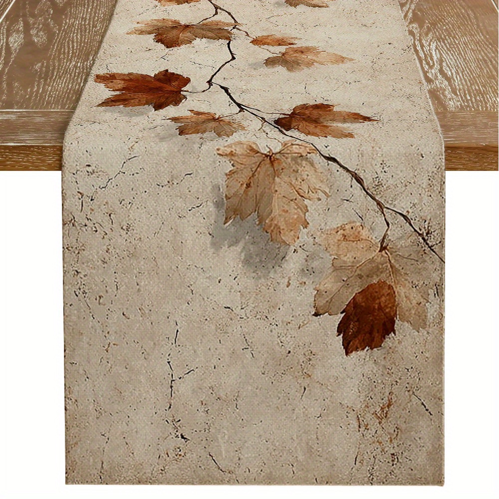 1 Autumn Fallen Leaf Theme Tab - Outdoor Camping Exhibition avis et prix