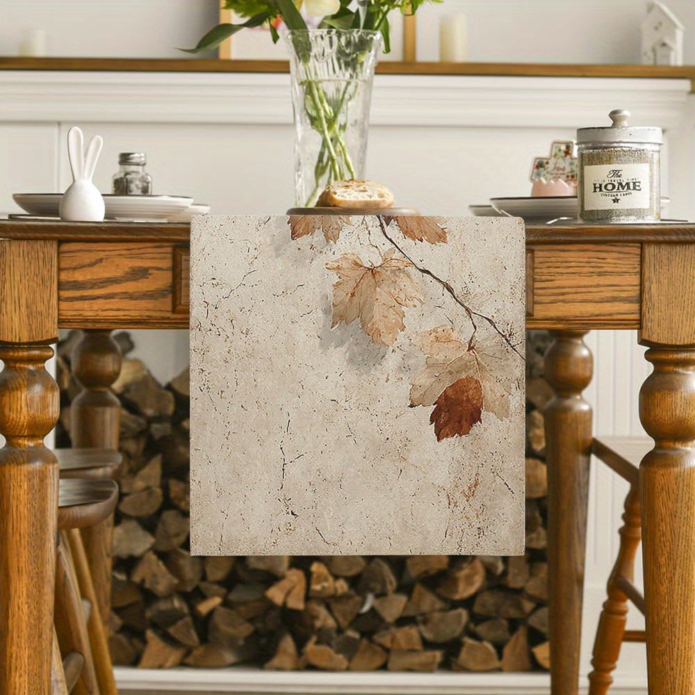 1 Autumn Fallen Leaf Theme Tab - Outdoor Camping Exhibition avis et prix