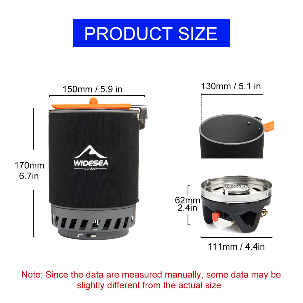 Widesea Camping Cooking System - Outdoor Camping World avis et prix