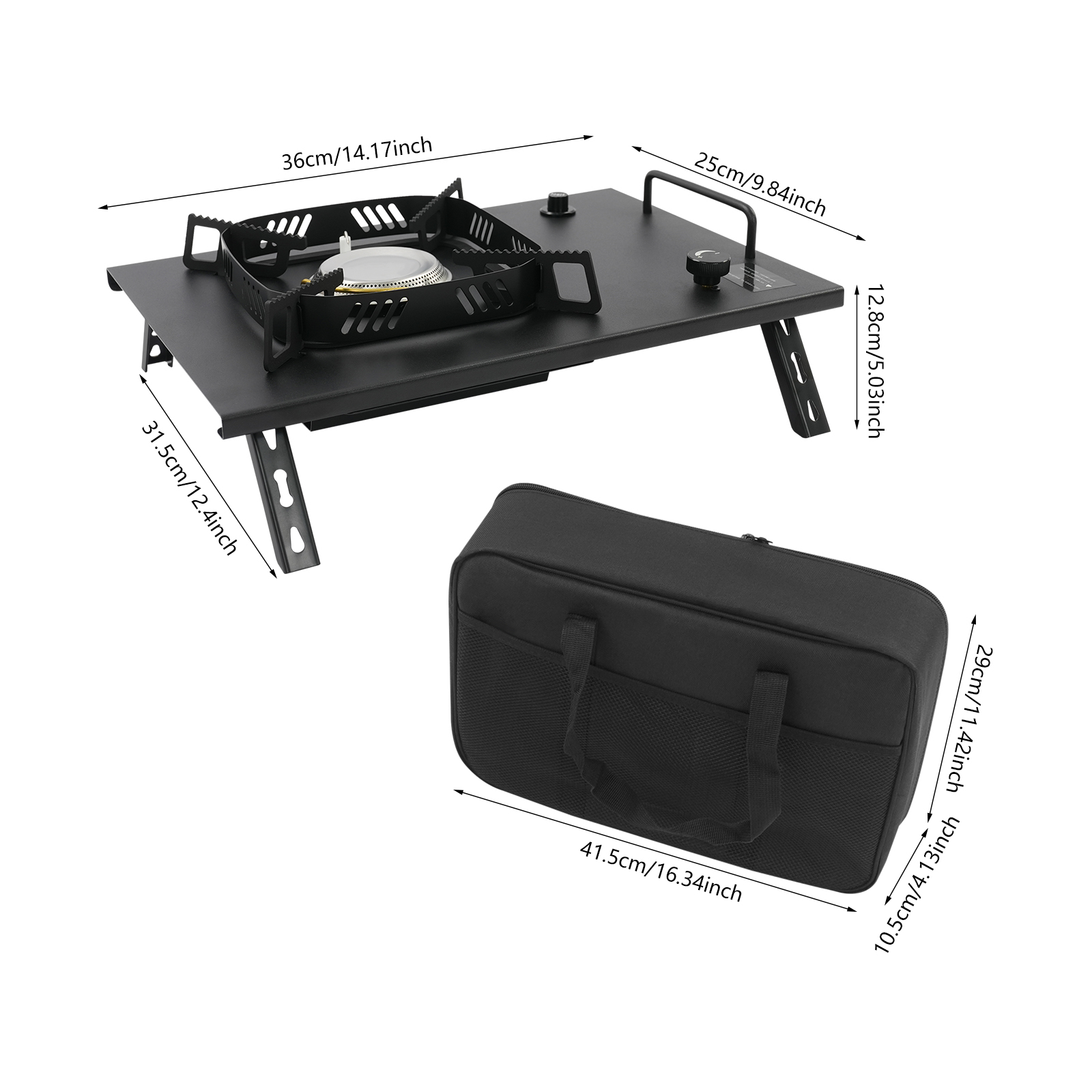 Black Outdoor Gas Stove, Folda - Outdoor Gas Stove avis et prix
