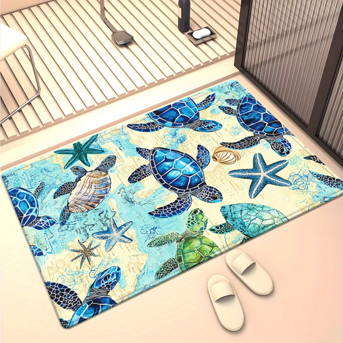 Turtle ocean scene patterns, s - Outdoor Camping Venues avis et prix