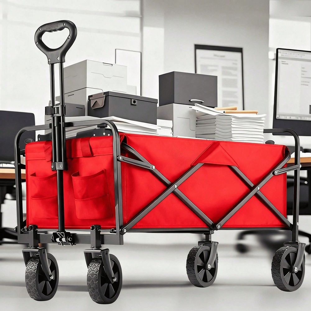 Wagon Cart Foldable, 29.5 L Fo - Outdoor Camping Trolley avis et prix
