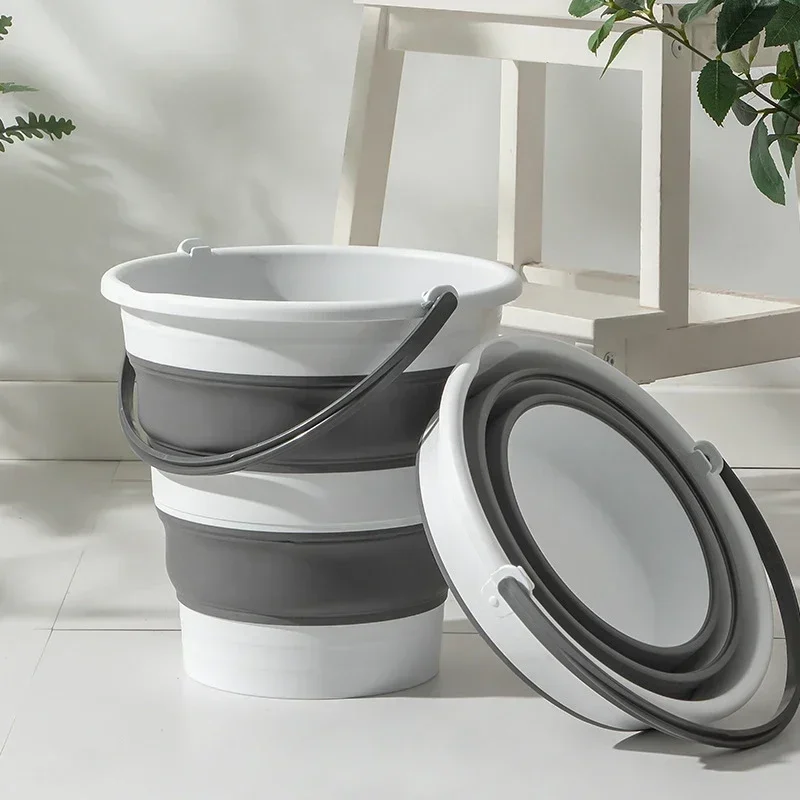 Collapsible Bucket 5L-15L Stri - Outdoor Camping Bin avis et prix