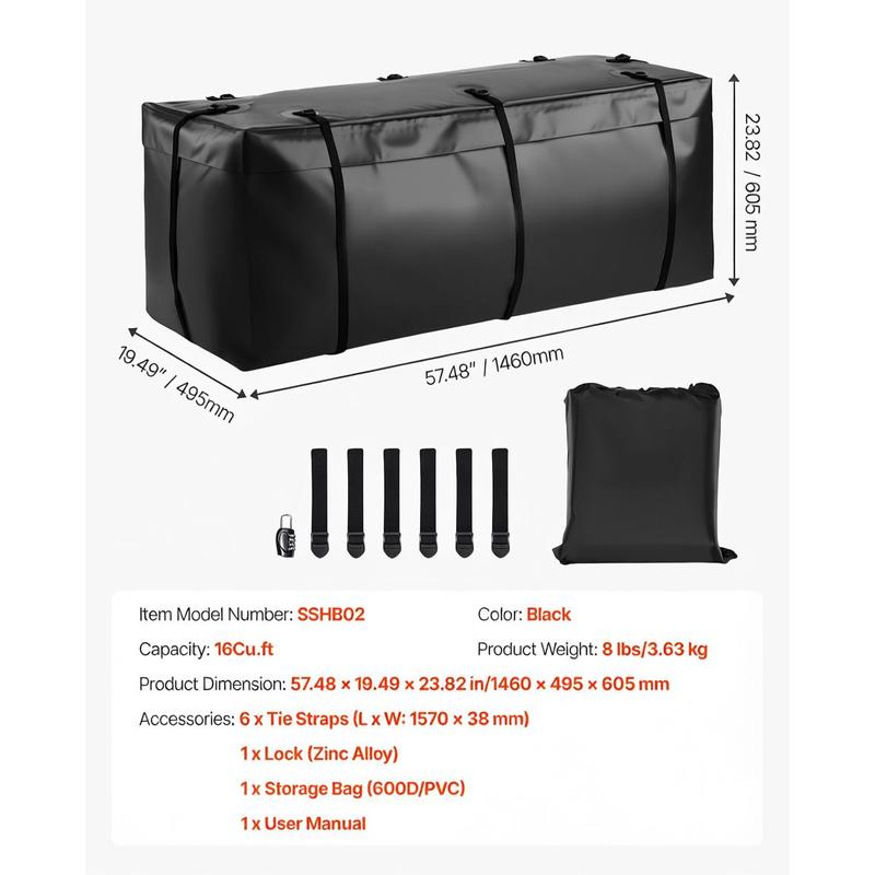 Vehicle Cargo Storage Pack 57. - Outdoor Camping Vehicle avis et prix
