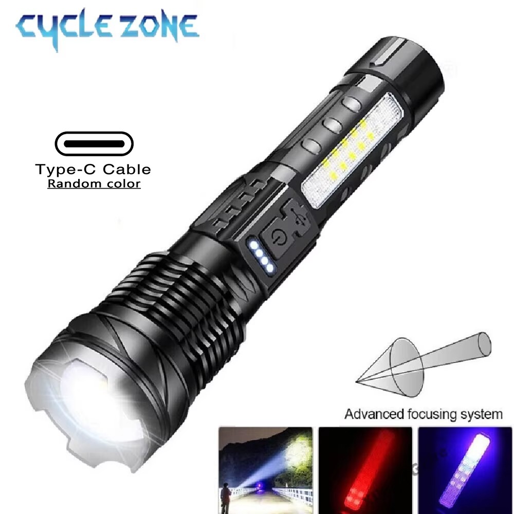 XHP50 Flashlight Zoomable Flas - Outdoor Camping Zone avis et prix