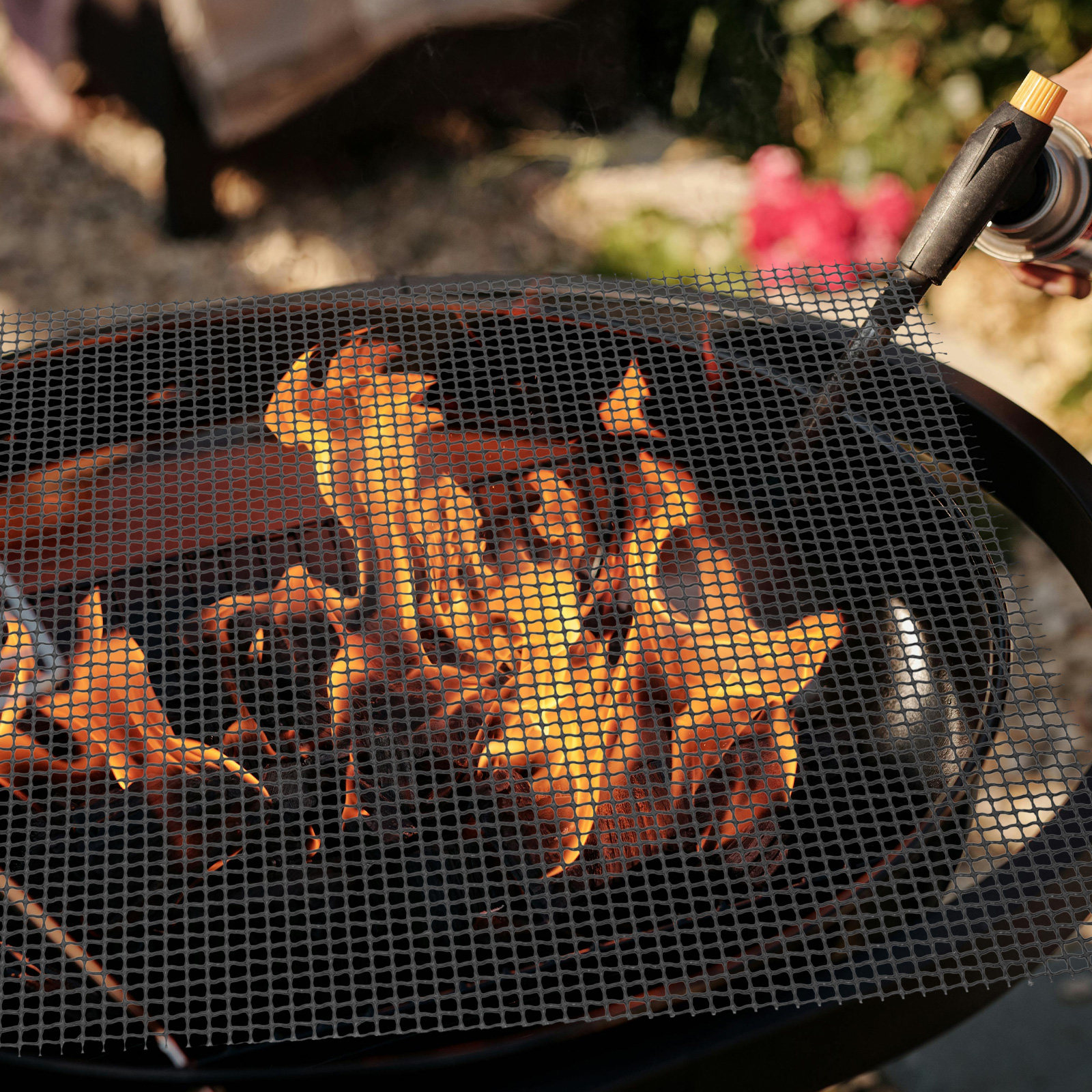 5Pcs Grill Mesh Mat Set Bbq No - Outdoor Gas Stove avis et prix