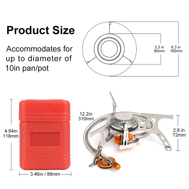 Camping Gas Stove Portable Fol - Outdoor Camping Sink avis et prix