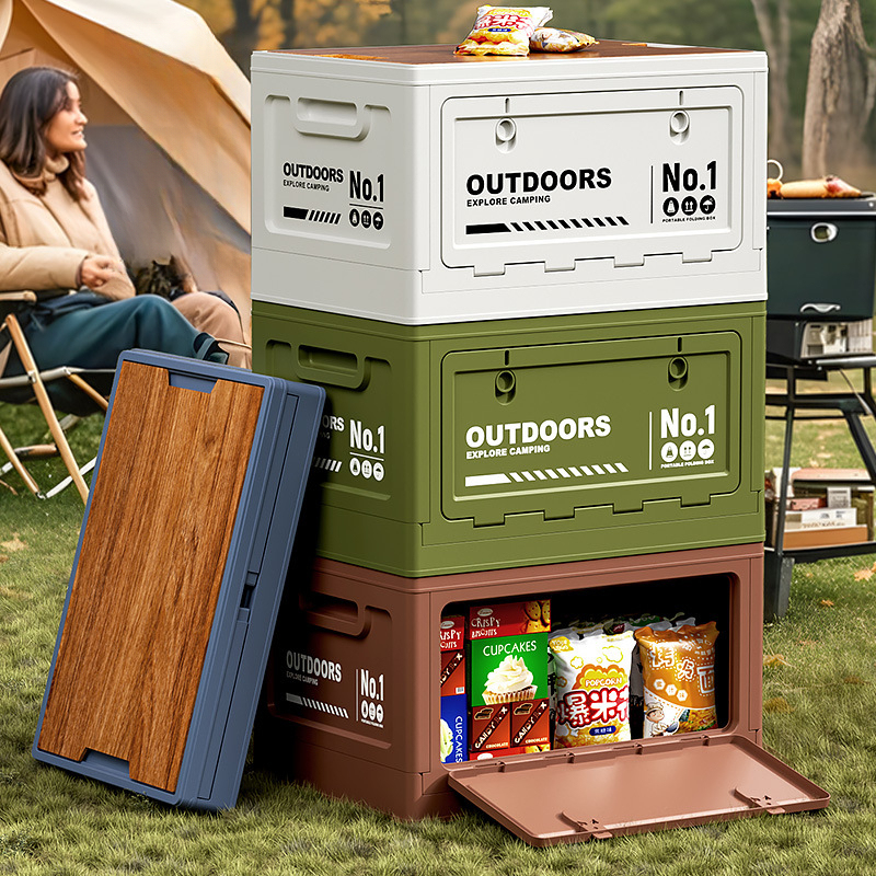 Camping Folding Storage Box, W - Outdoor Camping Bin avis et prix